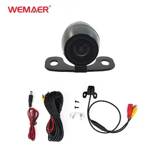 كاميرا سيارة عامة من Wemaer بحجم 18.5 ملم كاميرا رؤية خلفية عكسية عالية الوضوح للسيارة كاميرا احتياطية بقوة 12 فولت بدقة 720 بكسل/1080 بكسل