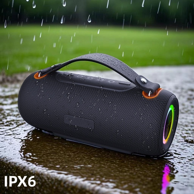 Hot-selling RGB LED Lights Speaker Xl-09  Waterproof  Wireless Speaker with Rechargeable Battery for Home Theatre & Karaoke