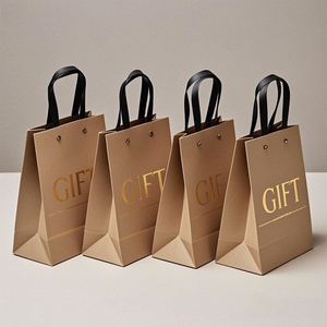 Custom Logo Shopping Shoes and Clothing Gift Packaging Paper <b>Bags</b> for <b>Small</b> Businesses for Promotions - Product Image 2