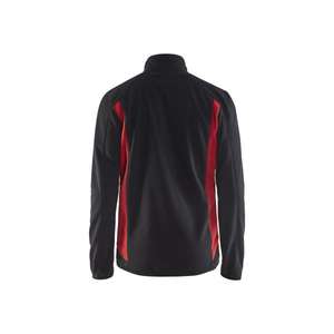 BLAKLADER - 473025109956L Veste polaire Noir/Rouge-EAN 7330509591697 VESTES DE TRAVAIL VESTES D'HIVER SOFTSHELL ET REMBOURRÉES - Product Image 2