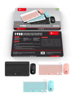Ensemble clavier et souris sans fil rechargeable Bluetooth 3.0 R8, clavier et souris mini rechargeables moins chers