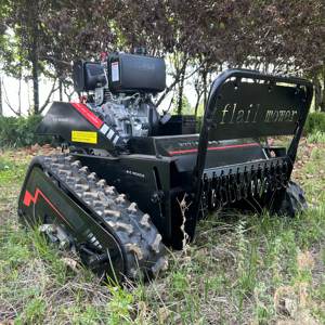 <span class=keywords><strong>Tondeuse</strong></span> à gazon <span class=keywords><strong>électrique</strong></span> à moteur diesel à essence sur chenilles télécommandée à rotation zéro <span class=keywords><strong>pour</strong></span> la vente en gros - Product Image 3