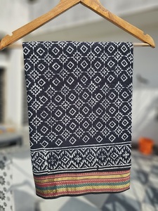 ผ้าซิ่น ผ้าปาเรโอ และผ้าพันคอพิมพ์ลายด้วยมือจากไม้แท้ ผ้าฝ้ายน้ำหนักเบา ชุดชายหาดสำหรับผู้หญิงสุดหรูสำหรับฤดูร้อน - Product Image 3