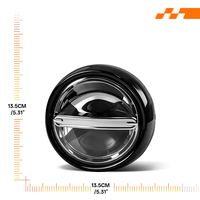 Feux de route LED de haute qualité avec garantie, grille de phare de rallye pour BMW Mini Cooper F55 F56 2014 2015 2016 2017 2018 2019 2020-2024