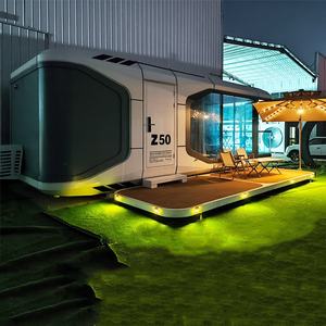 Capsule spatiale, conteneur de camping en plein air, chambre à coucher, deux chambres et un salon, villa de luxe, capsule spatiale modulaire - Product Image 1