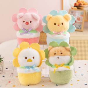 Precio de fábrica: Muñecos de peluche suaves de 4-8 pulgadas con diseño de animales divertidos, plantas en maceta, Sanrioed Kuruomi <span class=keywords><strong>Melody</strong></span>, para máquina de garras - Product Image 1