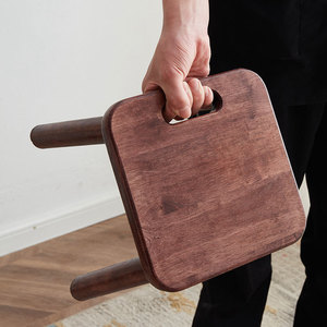 Petits tabourets <span class=keywords><strong>en</strong></span> <span class=keywords><strong>bois</strong></span> massif-Tabouret à langer pour <span class=keywords><strong>entrée</strong></span> de maison Tabouret de pied Table basse tabouret carré Chambre à coucher <span class=keywords><strong>Petit</strong></span> <span class=keywords><strong>banc</strong></span> - Product Image 1