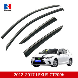 Factory Directly Sell High End tape-on Injection Deflector Window Visor for LEXUS CT200h 2012-2017 - Product Image 2