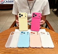 Coque de téléphone souple antichoc en TPU style Ins avec fenêtre de visualisation de l'appareil photo grande taille et découpe précise pour iPhone 18 Pro/18 Pro Max et séries 11