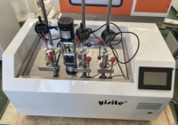 Instrumento de Prueba Vicat HDT de Escritorio con Pantalla Táctil y Doble Control para Inspección de Suavizado Térmico de Materiales Poliméricos en Laboratorio