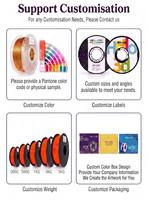 Filament d'imprimante 3D HELLO3D PLA-Magic Pro 1,75 mm 1 kg Soie en vrac, tiges de plastique de qualité supérieure pour moulage 330 m 220 °C