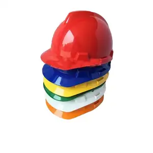 Chapeau de protection personnel Casque de sécurité pour chantier Rigidité Chapeau Couleurs Casque de sécurité