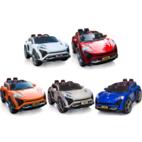 Mobil Listrik Anak-Anak Juguetes Para Nios dengan Dashboard Berlampu, Motor Kuat, Grosir Mobil Listrik Anak-Anak