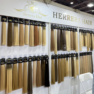 Ombre Double Drawn Tape Extensions Raw Extensiones De Cabello Humano Natural Hair 100% Human Raw Russian Salon Supplies - Product Image 2