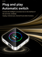Oferta Relámpago: Adaptador Inalámbrico Android 13 CarPlay Android Auto para Automóvil con Netflix YouTube, Plug and Play