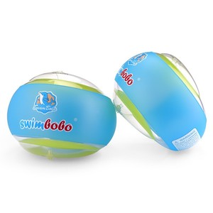 Brassard de natation pour enfants Swimbobo, matériau PVC multicouche épaissi avec airbag, pour piscine et parc aquatique, de 2 à 4 ans - Product Image 4
