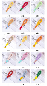 Correa universal de felpa para teléfonos móviles, accesorios decorativos, cuerda para llavero - Product Image 3