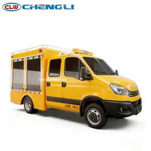 Véhicule de secours Iveco 4x2 facile à utiliser, alimentation électrique d'urgence, camion de drainage et de sauvetage à vendre - Product Image 3