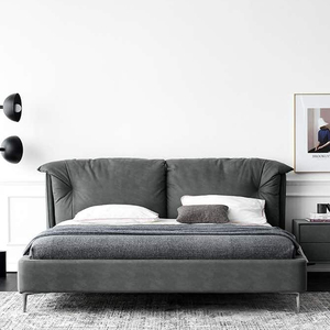 เฟอร์นิเจอร์ห้องนอน เตียงผู้ใหญ่ เตียงสองชั้น เตียงสำหรับอพาร์ทเมนต์ เตียงสองชั้นแบบยกพื้น เตียงเดี่ยว เตียงควีนไซส์ เตียงคิงไซส์ เตียงสองชั้น - Product Image 5