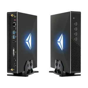 Mini chơ<span class=keywords><strong>i</strong></span> game PC-I9-9900T 2.1GHz lên đến 4.4Ghz-rtx2060s 1 x HDMI2.0 + 1 x Mini-DP + 1 * <span class=keywords><strong>DVI</strong></span>-<span class=keywords><strong>D</strong></span> tố<span class=keywords><strong>i</strong></span> đa 64GB RAM,2TB SSD NVMe - Product Image 1