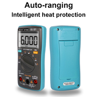 ZOYI ZT-102 Multimeter Digital Saku Otomatis Presisi Tinggi 6000 Hitungan, Penguji Multi-fungsi