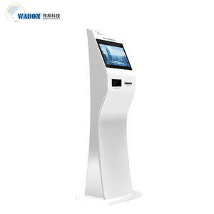 Machine d'enregistrement en libre service à écran vertical Smart Hospital Church Hotel Airport Visitor Self Registration - Product Image 1