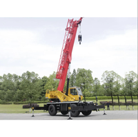 Grue tout-terrain SRC865C, moteur 205 kW Tier 4F, transmission 4x4, portée des étais 7,2 m, équipement de levage pour la construction, bon prix