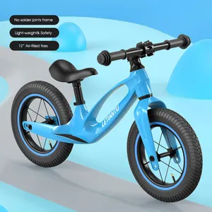 Bicicleta de equilibrio de 12 pulgadas para niños, Sin Pedal juguete, deslizamiento de magnesio, nuevo diseño de China