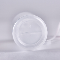 Botol Dispenser Plastik 100ml dengan Ujung Jarum PE, Wadah Tekan dengan Tutup Pinhole Baja untuk Minyak Esensial, Cat, Kosmetik, Air