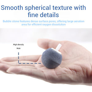 Zuurstofbel Steen Gasplaat Voor Aquaria Vijver Levert Zoet Water Gebruik-<span class=keywords><strong>Aquarium</strong></span> Luchtpomp Bolvormig Zandkop Gas <span class=keywords><strong>Aquarium</strong></span> - Product Image 5