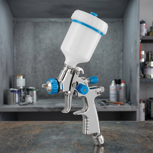 Aerógrafo FERVI A902A de Alimentación por Gravedad, Capacidad de 100 ml, Presión de 1.5-2.5 Bares, para Pintar Uñas, Decoración de Pasteles, Compresor - Product Image 3