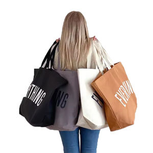 Multifunctional Recycled Canvas Tote Bag with Exquisite Patterns Suitable for <strong>Women</strong> for <strong>Window</strong> Shopping and Beach Games - Product Image 4