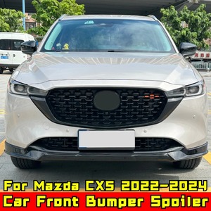 Front Bumper <b>Splitter</b> Diffuser <b>Lip</b> Bumper Protector Bumper Protector for Mazda CX5 2022-2024 Body Kit Car Accessories - Product Image 3