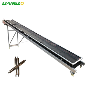 Nastro trasportatore pieghevole inclinato in altezza regolabile ad alta velocità materiale in gomma personalizzato LIANGZO - Product Image 2