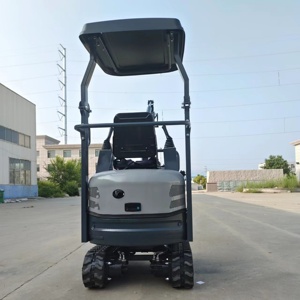 Escavatore da 3,2 tonnellate con lama dozer e pollice idraulico, cingoli in gomma - Product Image 2