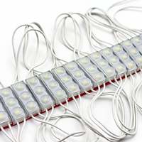 Module LED 220V 110V IP68 27*9mm 2835 SMD 3 LED 2W 3000k 10000k Corps en ABS Module LED étanche pour enseignes publicitaires