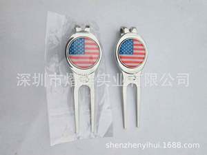 Imán Multifuncional de Metal Verde para Pelotas de Golf, de Aleación de Zinc, Accesorio Estándar para Campos de Golf - Product Image 4