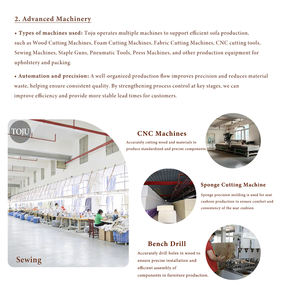 Sofá de Tela de Lujo para Cine en Casa, Conjunto de Sofás Contemporáneos, Sofá Cómodo para Sala de Estar - Product Image 5