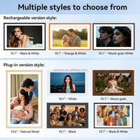 Marco de Fotos Digital Electrónico Uhale de 10 Pulgadas con Pantalla Táctil, WIFI, Memoria en la Nube, Compatible con MP4/AVI/MP3, Resolución 1920x1080, Ideal para Regalos