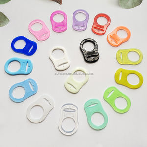 Porte-sucette pour bébé en silicone multicolore <span class=keywords><strong>adaptateur</strong></span> de clip de fixation de sucette pour anneau <span class=keywords><strong>MAM</strong></span> vente en gros - Product Image 1