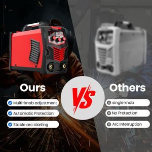 Vente directe d'usine d'équipements de soudage manuels MMA250, petite taille, courant élevé, épaisseur de soudure jusqu'à 6 mm. - Product Image 5