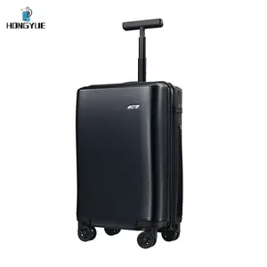 2023 Hong Yue nouvelle mode valise à roulettes élégante valise de voyage coque rigide valise à roulettes bagages personnalisés 3 pièces ensembles