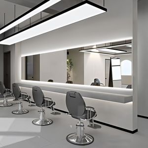 Miroir de coiffure spécial permanente et coloration 2025, haute définition, avec éclairage, à suspendre horizontalement, simple face - Product Image 5