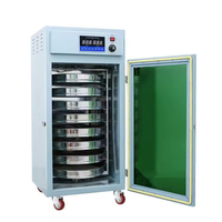 Séchoir à feuilles de thé multifonctionnel en acier inoxydable de type tiroir, grande capacité, déshydrateur à circulation d'air chaud pour tisanes