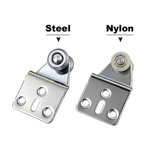 Polea deslizante de acero galvanizado/nylon de 1.5 mm - Poleas modernas para cocina exterior, baño, gimnasio, lona de camión, puerta de madera - Duraderas - Product Image 5