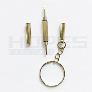 3 in 1 Mini <strong>Precision</strong> <strong>Screwdriver</strong> with Slot Phillips Hex Socket Bits Key Chain for Glasses Jeweler Repair Hand Tools - Product Image 4