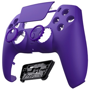 Custom Durable Replacement Accessories DIY Purple Shell Front Face Shell for PS5 <b>Gaming</b> <b>Controller</b> - Product Image 3