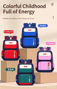 Wholesale Student <b>Backpack</b>, High‑Quality Large Capacity Water‑Repellent Wear‑Resistant With Custom Logo - Product Image 4