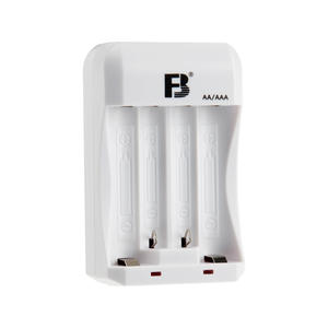 Batería Recargable <span class=keywords><strong>AA</strong></span> 1.2v 2500mAh NIMH No.5 de la Marca FB con Cargador de 4 Ranuras para Viajes, para Cámara 5V/2.1A - Product Image 1