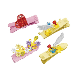 Blocchi da Costruzione Educativi per Bambini, Set di Gioielli 71 Pezzi, <span class=keywords><strong>Gioco</strong></span> Fai-da-Te con Fermagli per Capelli e Braccialetti - Product Image 4
